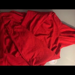 Red hoodie